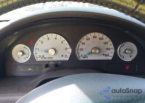 2004 Ford Thunderbird z USA, uszkodzony, nr VIN 1FAHP60A24Y102150